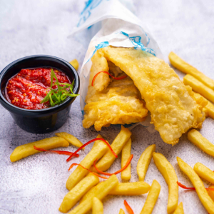 Cayenne Fish and Chips